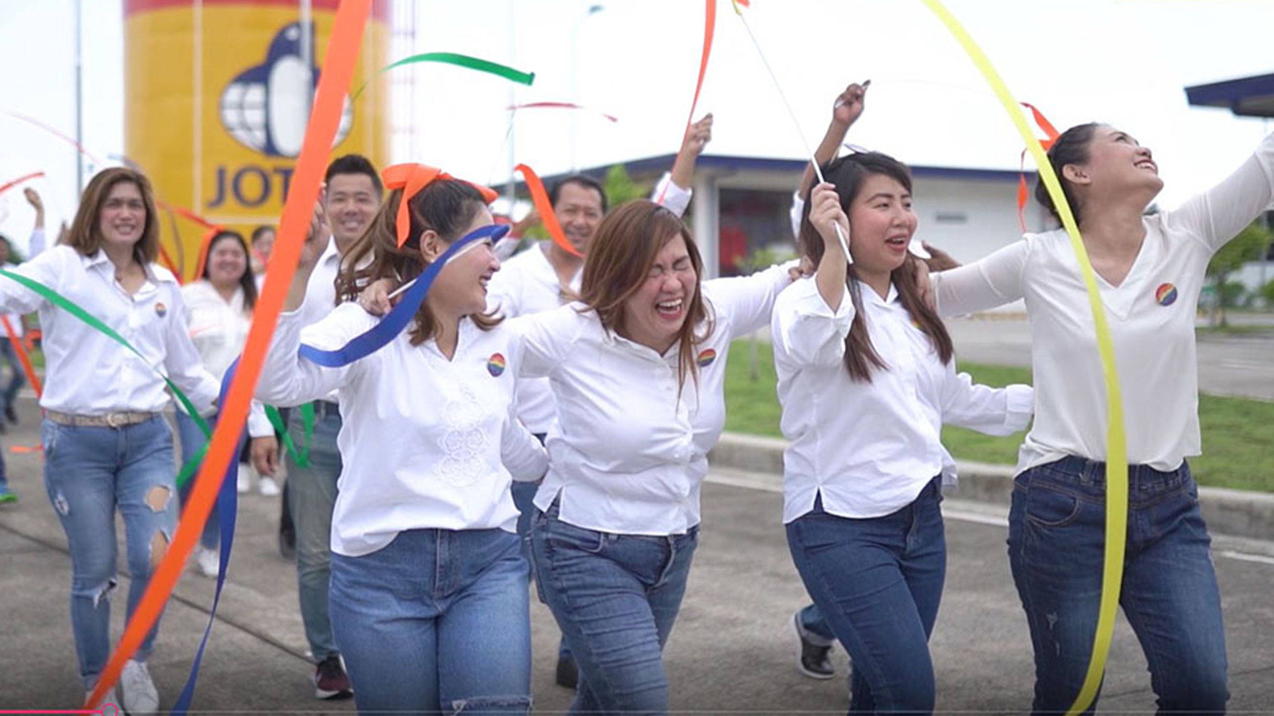 Joyful employees at Jotun Philippines encouraged to bring their true self to work every day