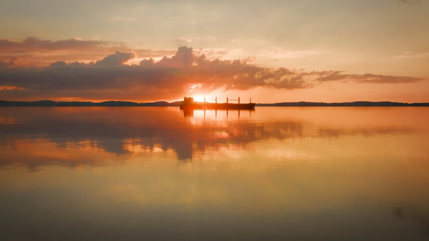 jotun-cleaning-shipping-commitment-sunset-ship