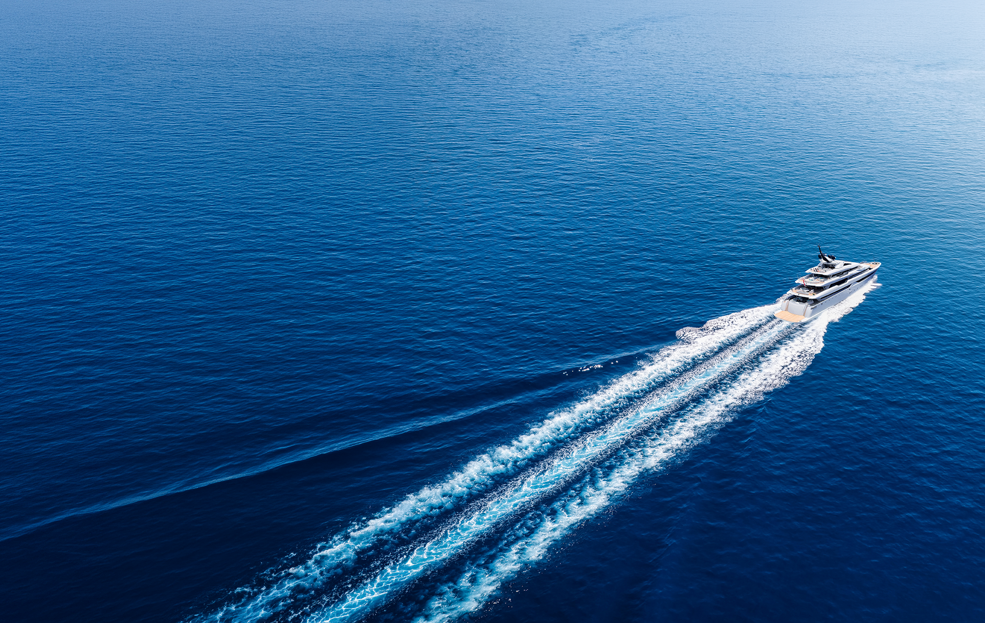 yachting on the sea