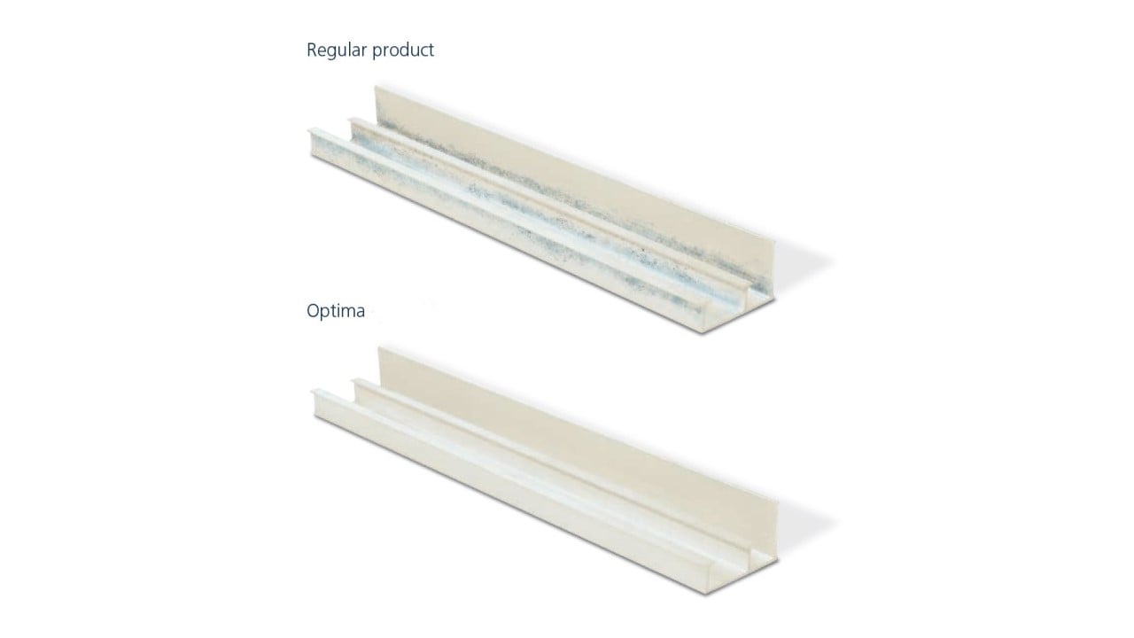 Comparison between regular product and Optima