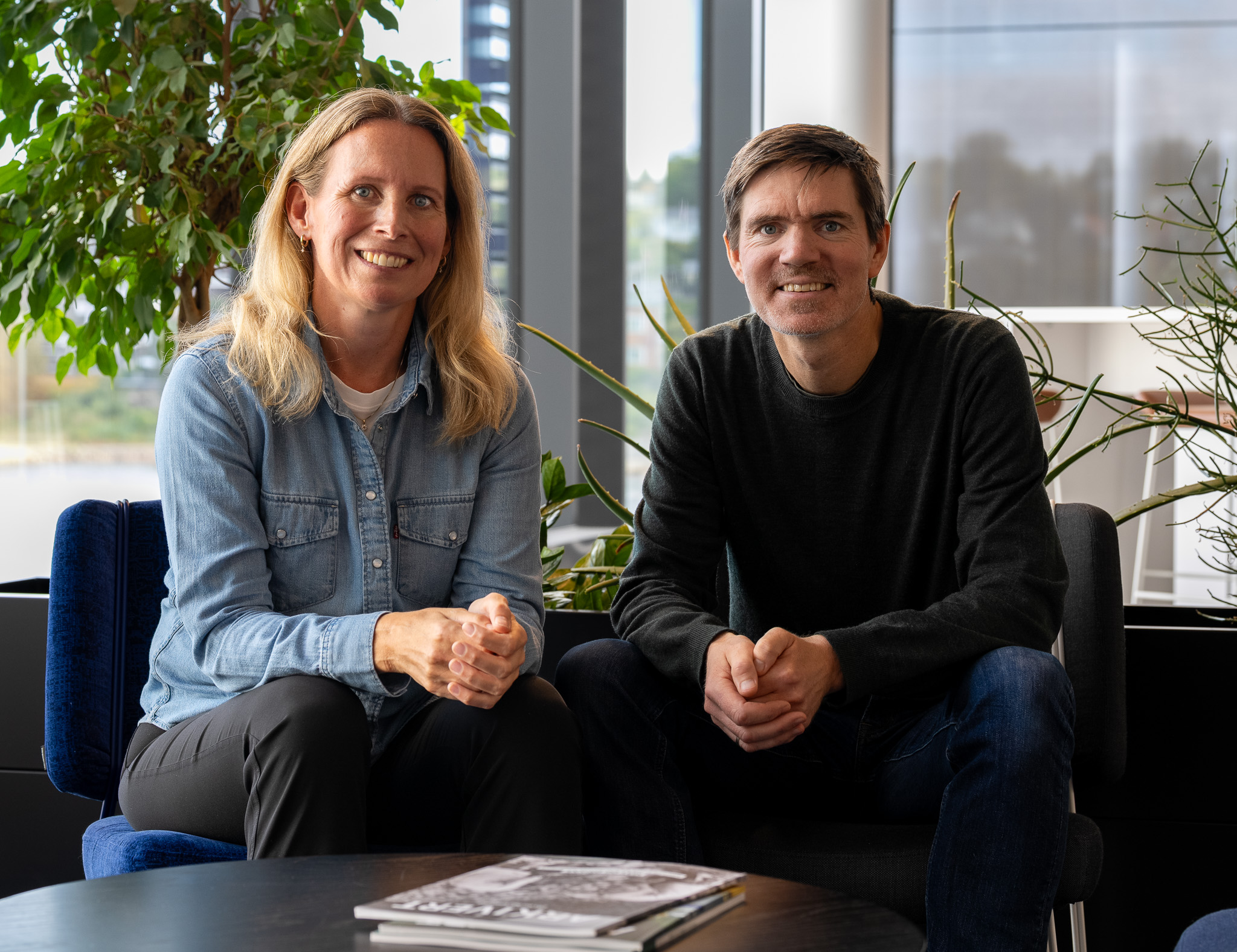 Karen Reite and Jon Arne Aarnes. Photo: Jotun